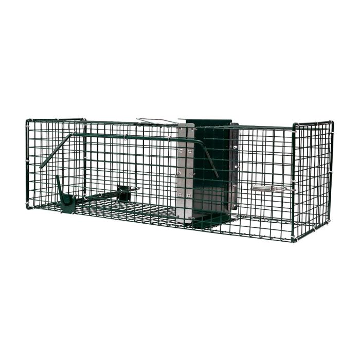 Cage à rats 1 porte + 1 entrée, 60 x 19 x 19 cm