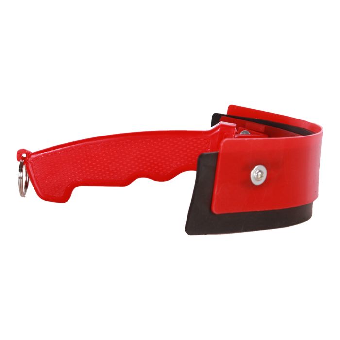 Couteau de chaleur cintré rouge