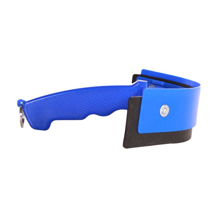 Couteau de chaleur cintré bleu