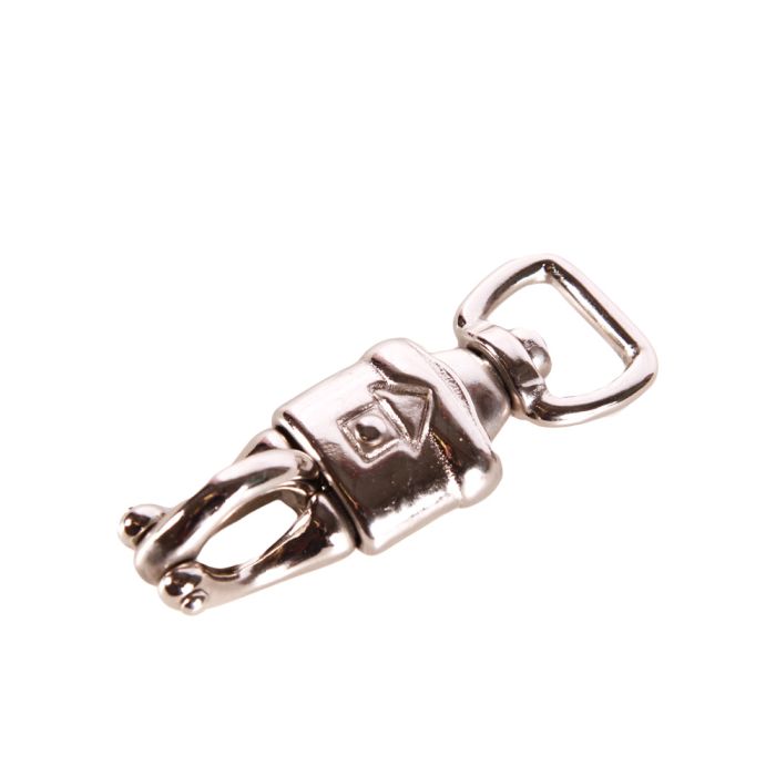 Mousqueton de panique 25mm en acier nickelé