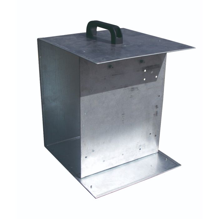 Boite de transport pour électrificateur et batterie en métal 