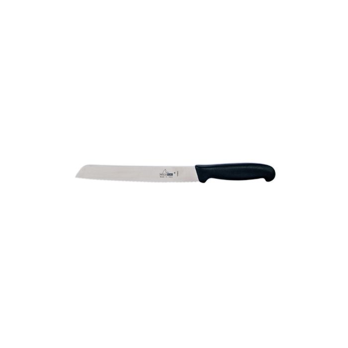 Couteau à pain en inox 21 cm Lux Line MAGLIO NERO