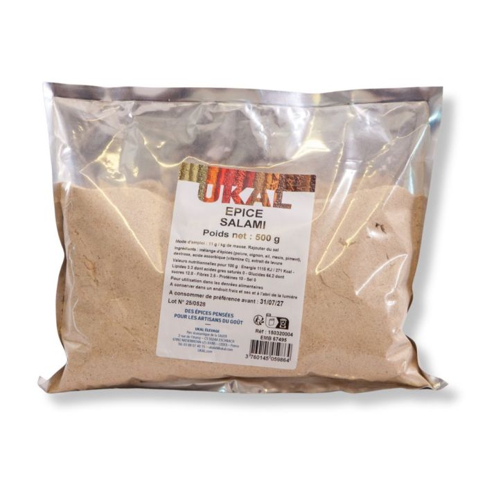  Mélange épices pour salami 500 g UKAL