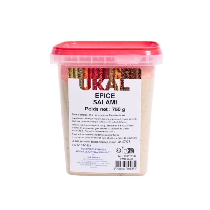  Mélange épices pour salami 750 g UKAL