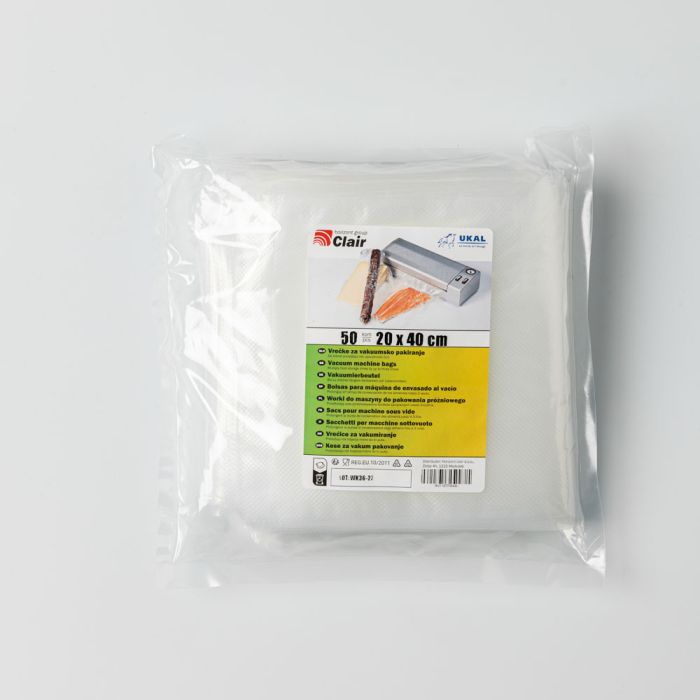 50 sachets sous vides 20x40 cm