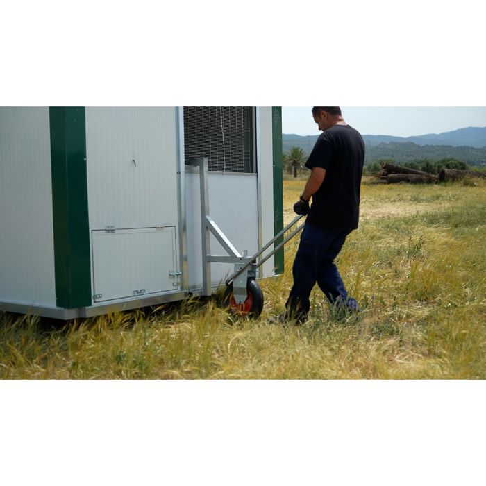 Poulailler mobile 11 m² pour 100 poules COPELE