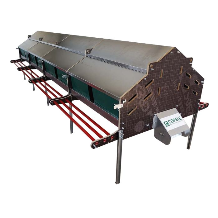 Pondoir collectif pour 480 poules