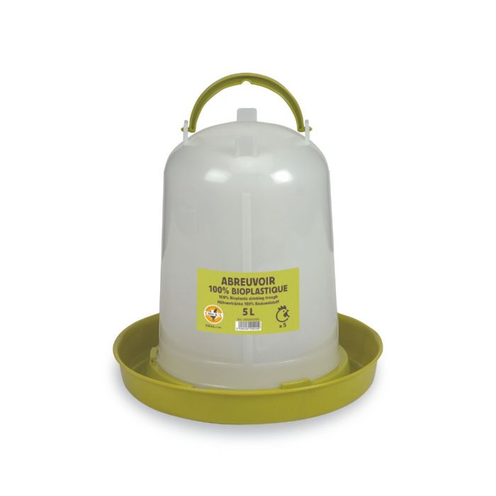 Abreuvoir bioplasique 5 L pour volailles CHICK'A