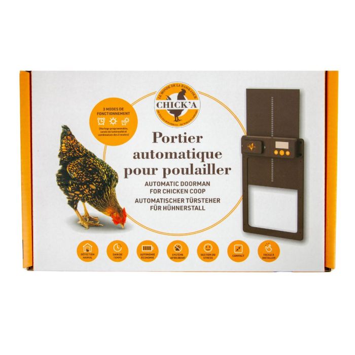 Portier automatique pour poulailler CHICK'A