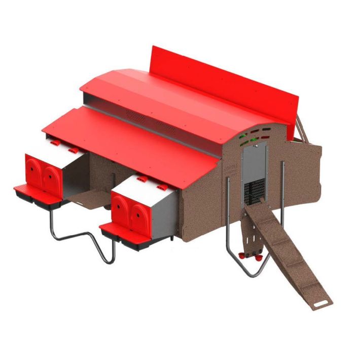 Poulailler en plastique recyclé pour 30 poules COPELE