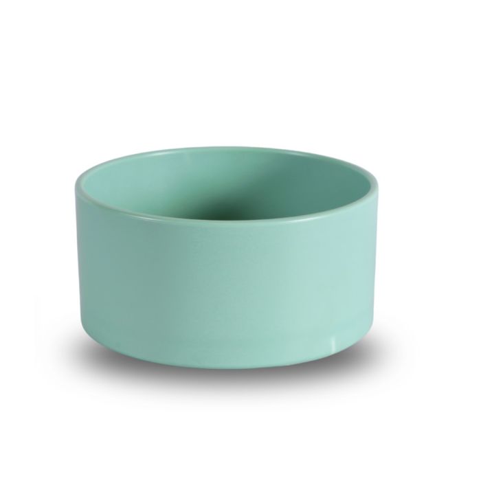 Mangeoire plastique ronde verte CHICK'A