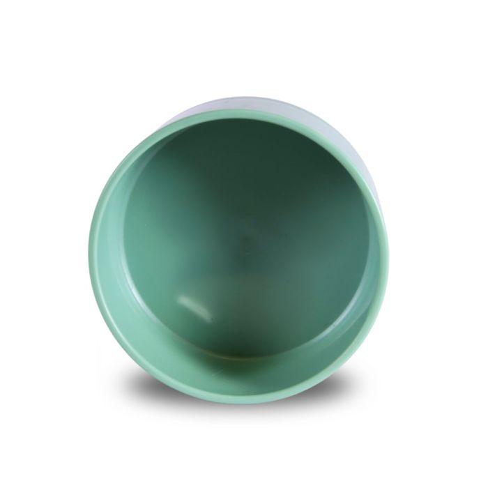 Mangeoire plastique ronde verte CHICK'A