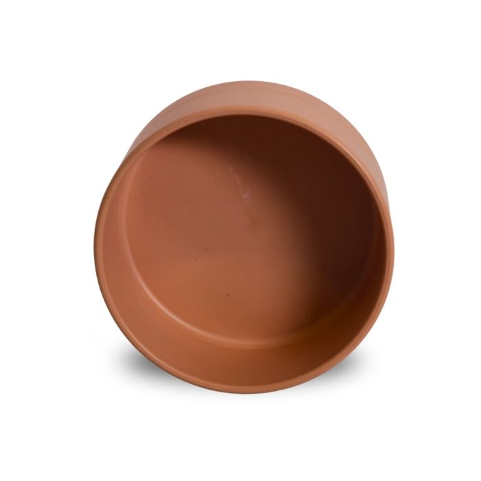 Mangeoire plastique ronde beige CHICK'A 