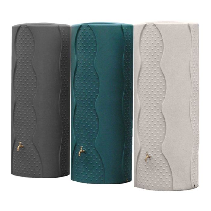 Récupérateur d'eau de pluie pour jardin Niagara 750 L gris EMP ROTOMOULAGE