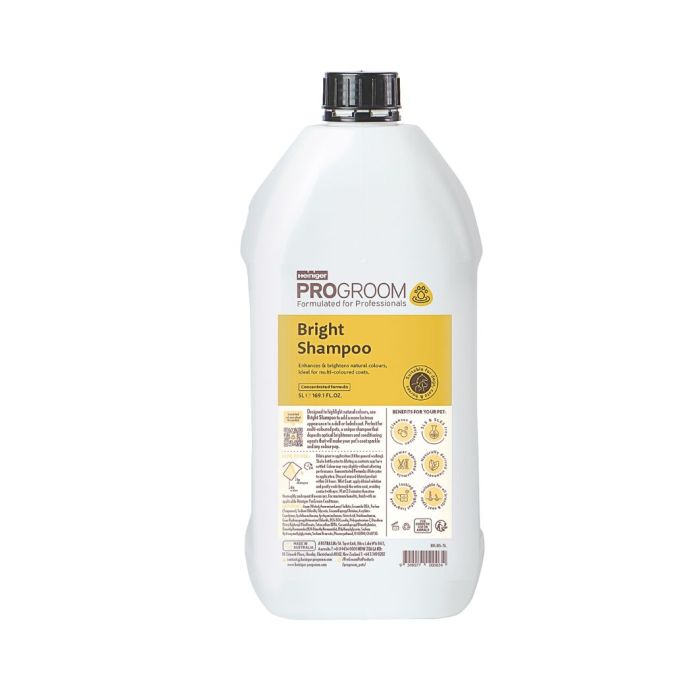 Shampoing brillance « Bright » 5 L ProGroom