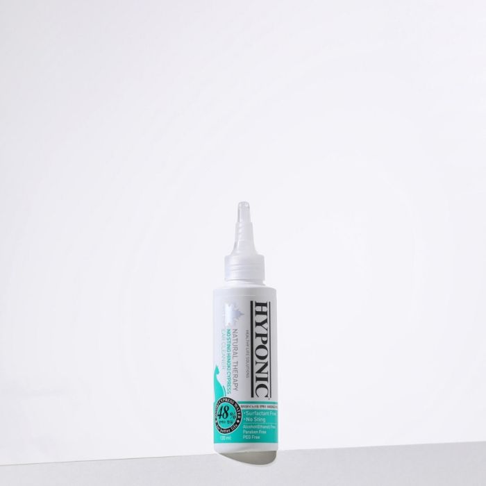 Nettoyant oreille naturel et hypoallergénique pour chat 120 ml HYPONIC