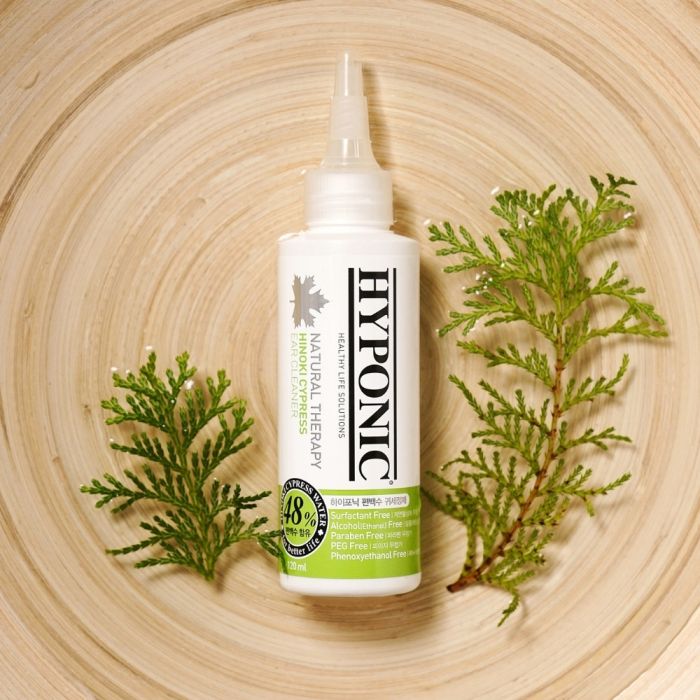 Nettoyant oreille naturel et hypoallergénique pour chien 120 ml HYPONIC