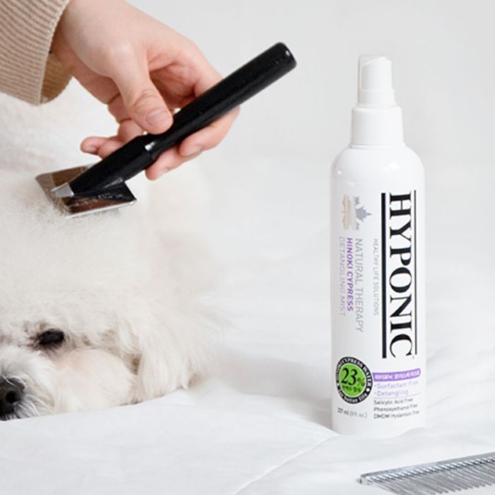 Spray démêlant naturel et hypoallergénique pour chiens et chats 240 ml HYPONIC