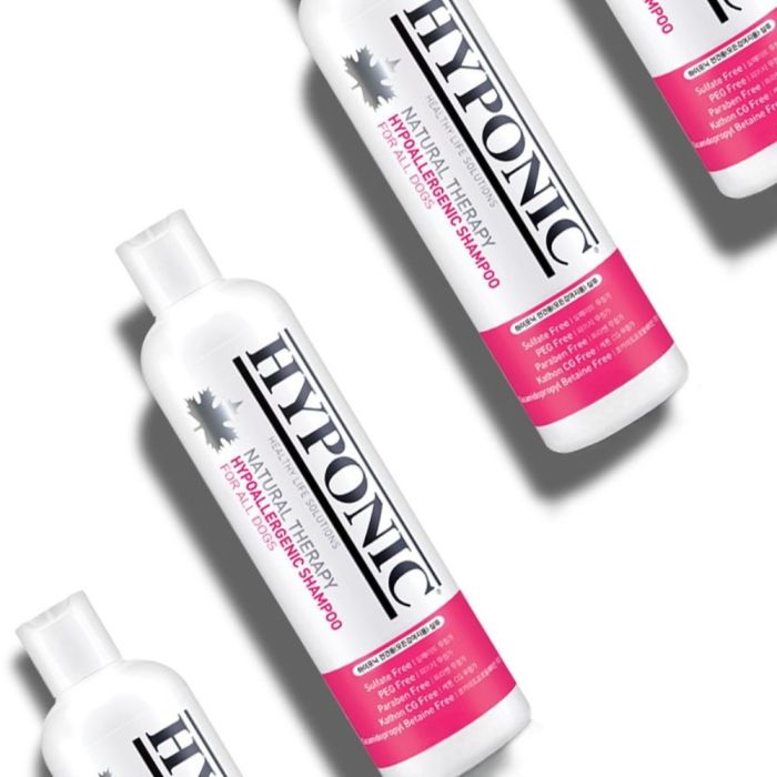 Shampoing naturel et hypoallergénique pour chiens 300 ml HYPONIC