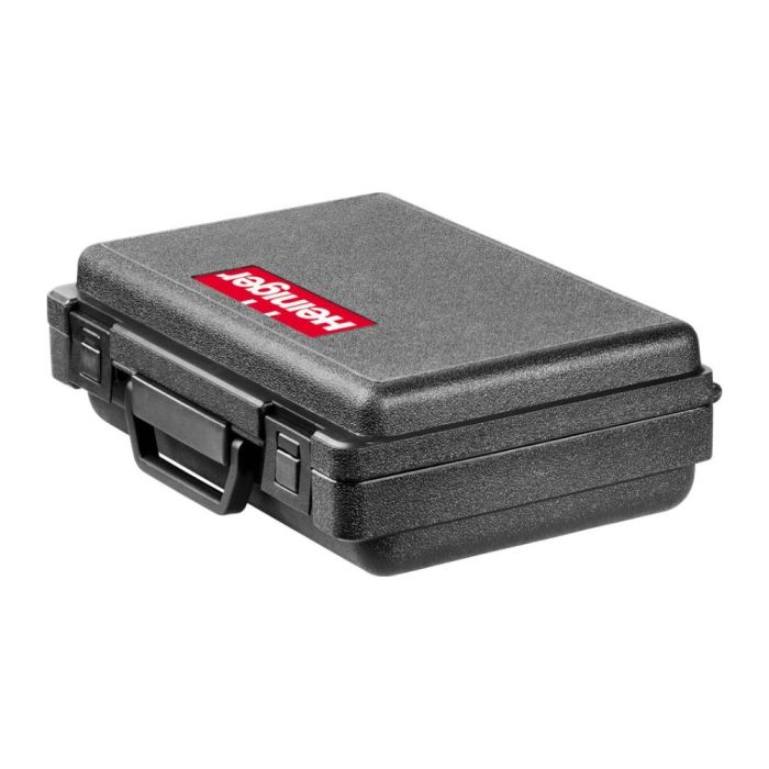 Mallette robuste noire avec peignes et têtes de coupes snap-on W HEINIGER