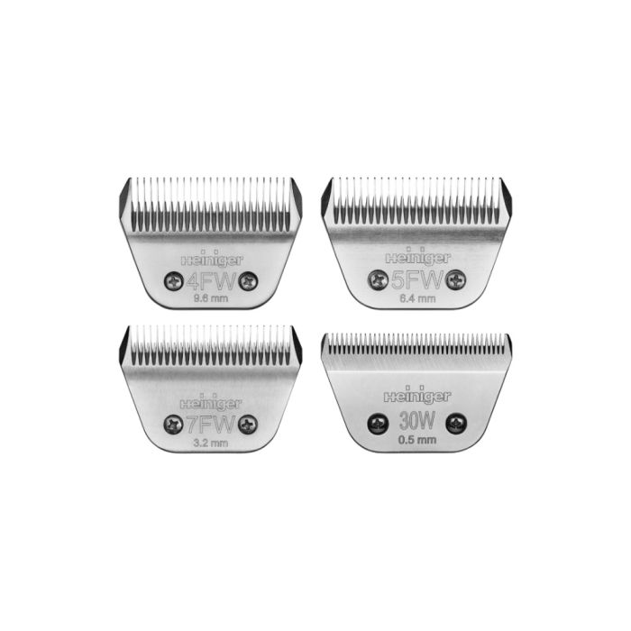 Mallette robuste noire avec peignes et têtes de coupes snap-on W HEINIGER