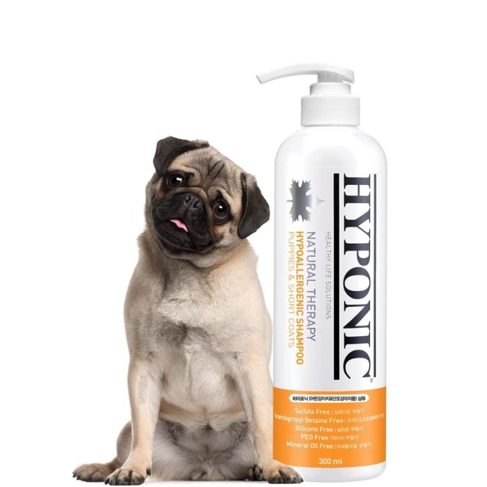 Shampoing naturel et hypoallergénique pour chiots 300 ml HYPONIC