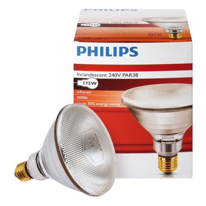 Ampoule PHILIPS IR/PAR blanche 175W