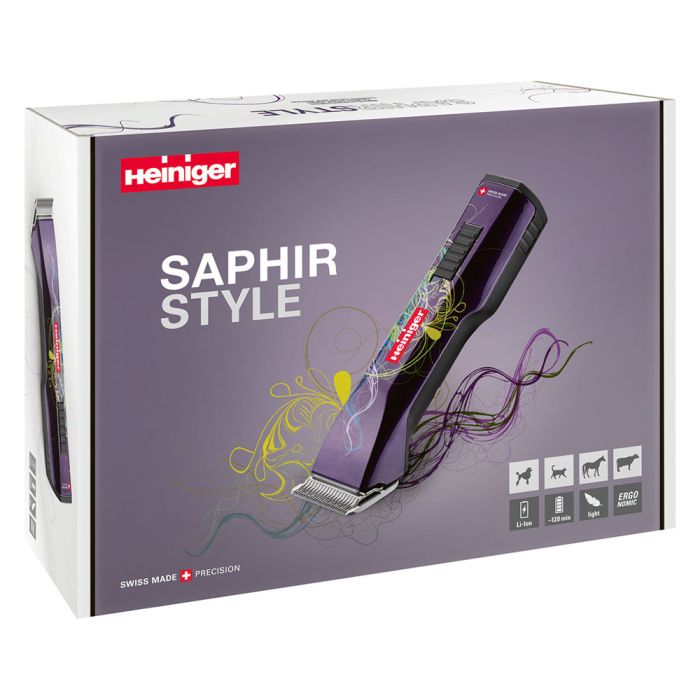 Tondeuse Saphir Style sans fil 2 batteries HEINIGER