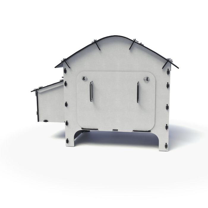 Poulailler 4 poules Harmony en plastique recyclé