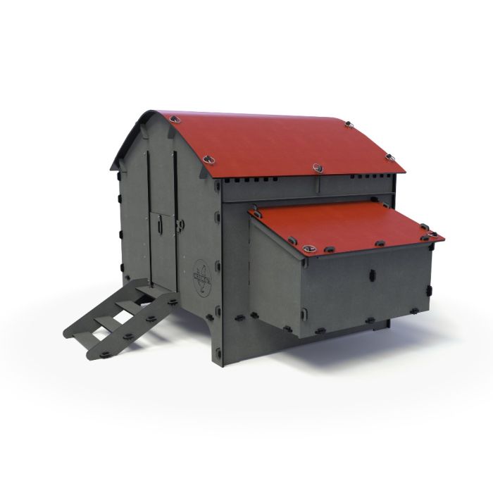 Poulailler 8 poules Harmony en plastique recyclé