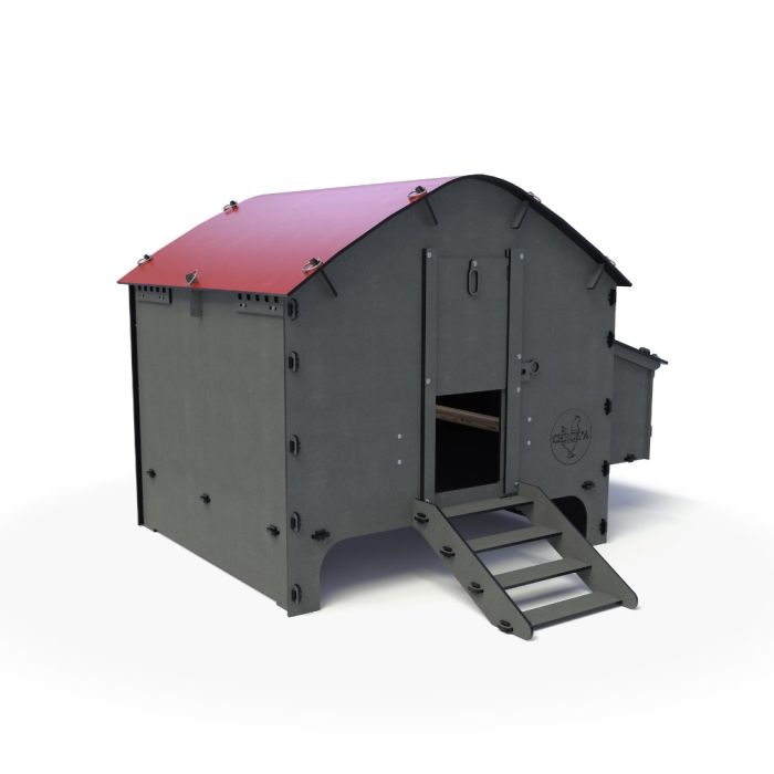 Poulailler 8 poules Harmony en plastique recyclé