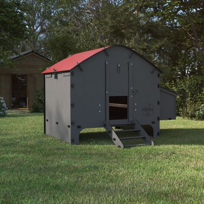 Poulailler 8 poules Harmony en plastique recyclé