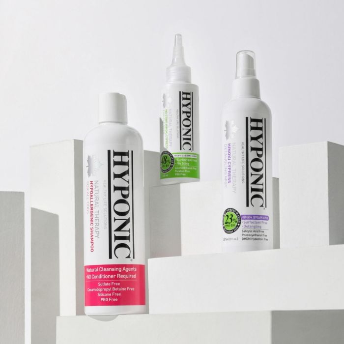 Spray démêlant naturel et hypoallergénique pour chiens et chats 240 ml HYPONIC