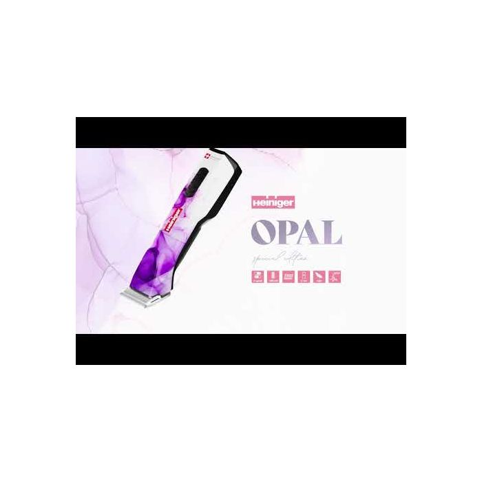 Tondeuse Opal en édition spéciale avec 2 batteries HEINIGER