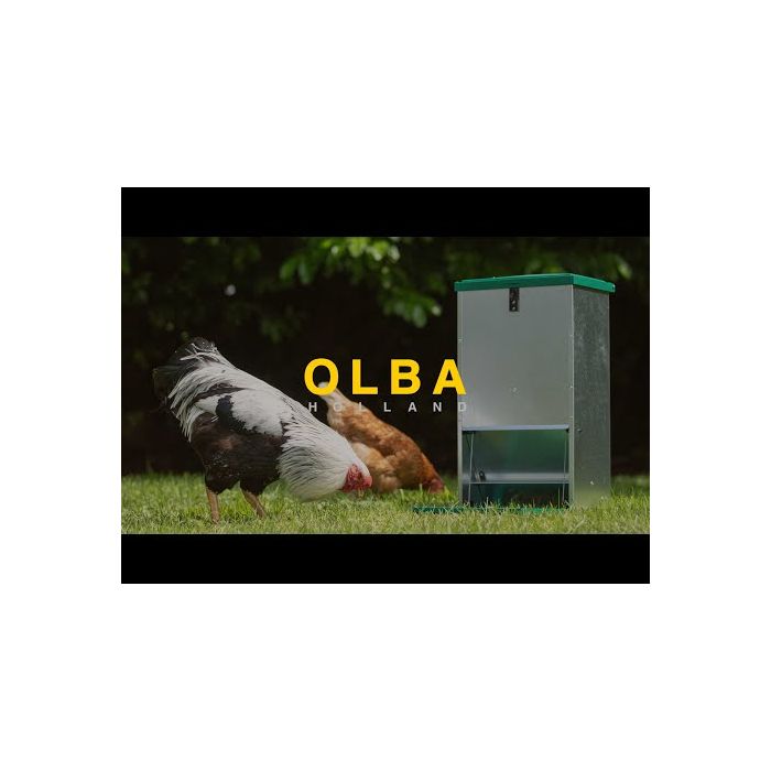 Mangeoire anti-nuisibles 8 kg pour 4 poules