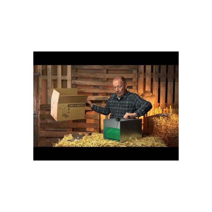 Mangeoire renforcée 20 kg, anti-rats pour 10 poules