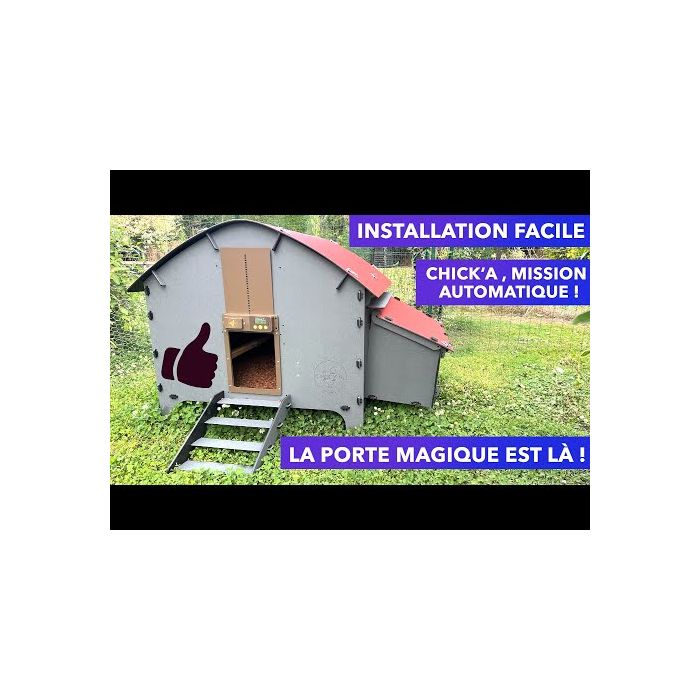 Portier automatique pour poulailler CHICK'A