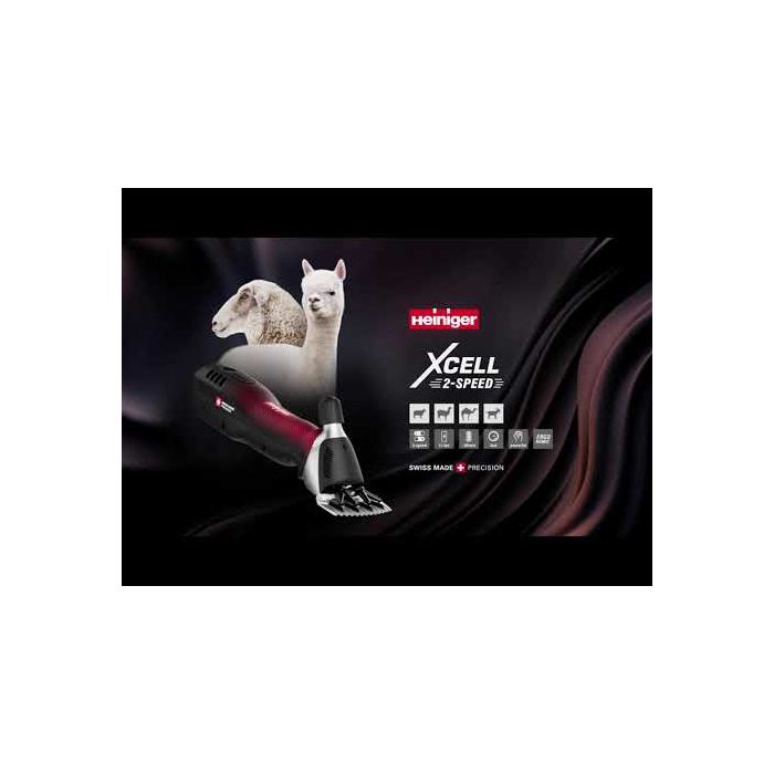 Tondeuse XCELL pour mouton 2 batteries HEINIGER