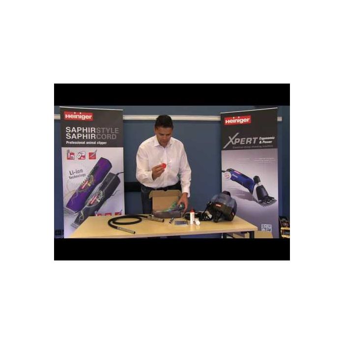 Tondeuse Heiniger One couplage Worm + Poignée Icon