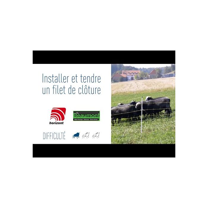 Filet mouton rouge hauteur 0,90 m - 50m, pour mouton BEAUMONT