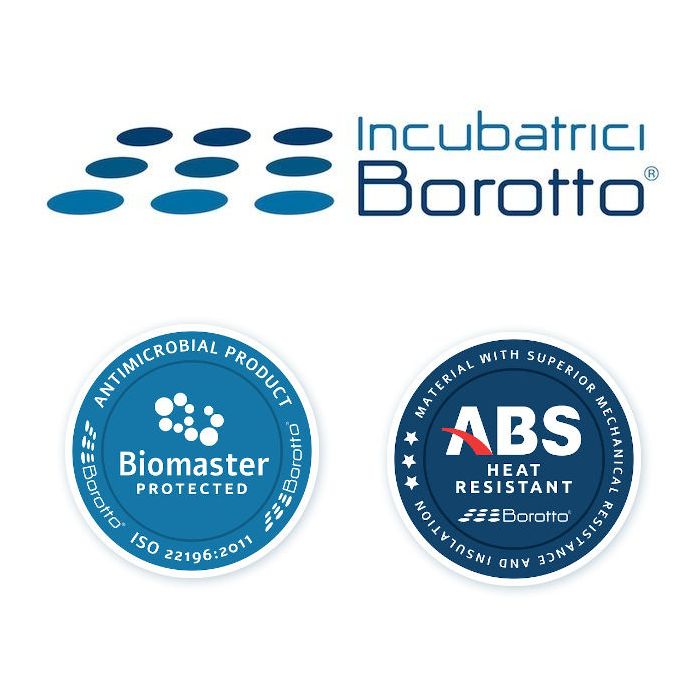 Couveuse REAL 49 œufs BOROTTO semi-automatique