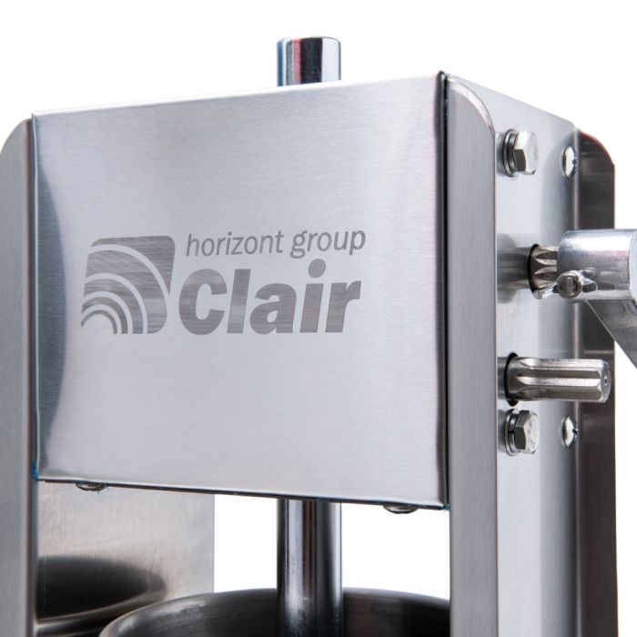 Poussoir à saucisse vertical en inox 5,5 kg