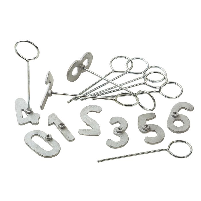 Série de numéros à marquer 0 à 9, 8 cm