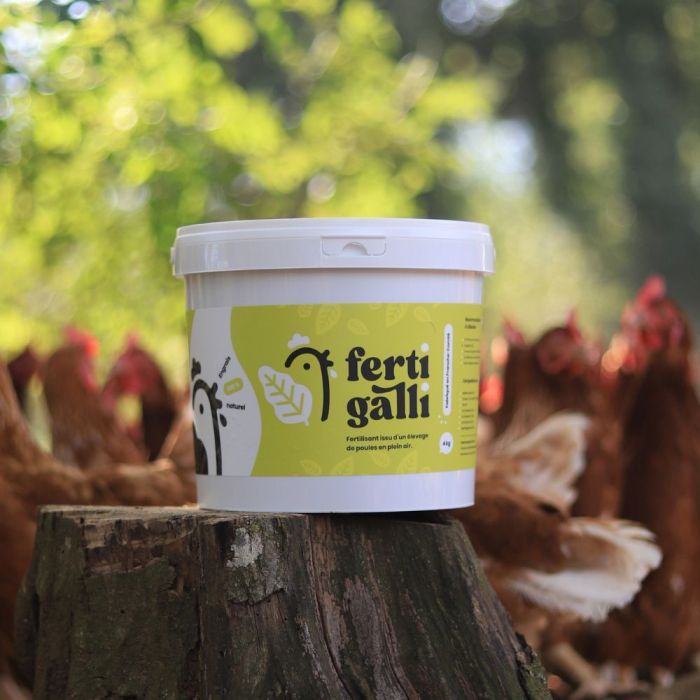 Fertilisant 100 % naturel fientes de poules 4 kg FERTIGALLI