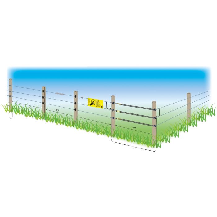 Kit portillon avec ressort HORIZONT