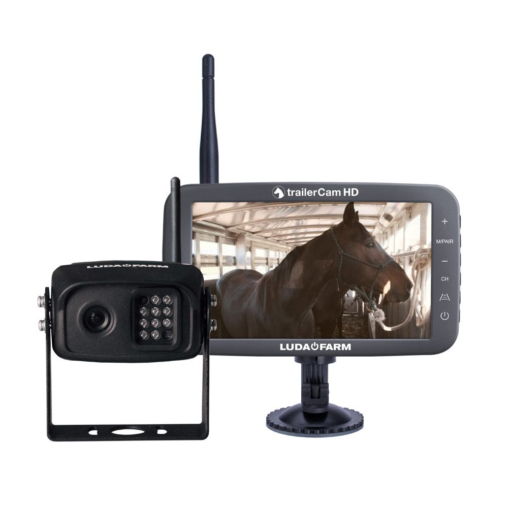 Caméra sans fil pour surveiller chevaux dans van, TrailerCam HD de