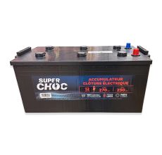 Batterie rechargeable 12V 270Ah SUPERCHOC